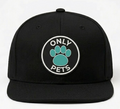 OnlyPets "Founder" Snapback - 3D Cyan Embroidery
