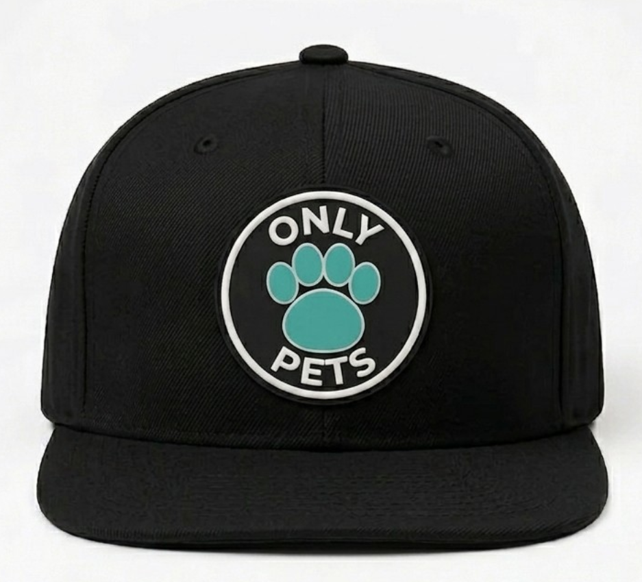 OnlyPets "Founder" Snapback - 3D Cyan Embroidery