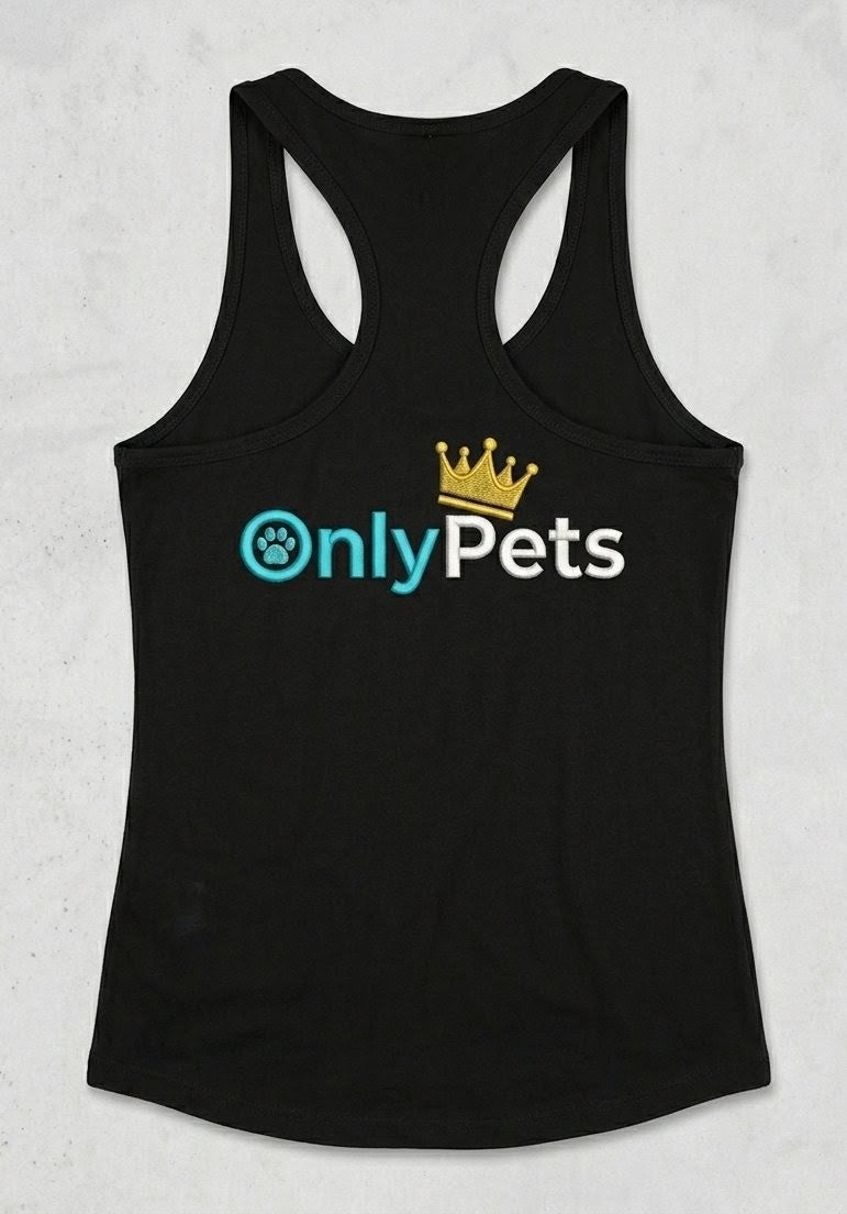 OnlyPets "Genesis" Founder Tank Top - Cyan/Black
